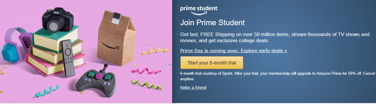 Amazon Prime Student