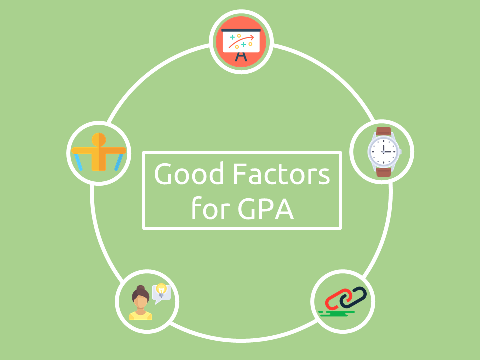 Factors responsible for Good GPA
