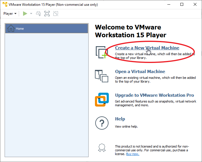 enable bluetooth to vmware workstation player 12