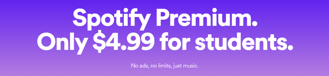 Discounted Spotify account