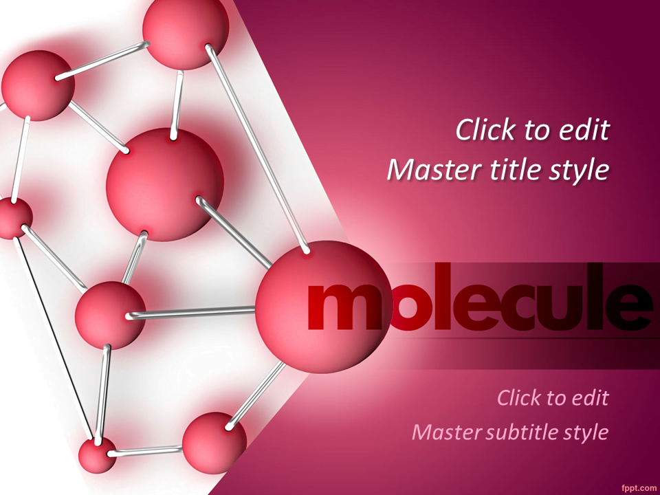 Molecule Presentation Template For Your Research Papers Presentation