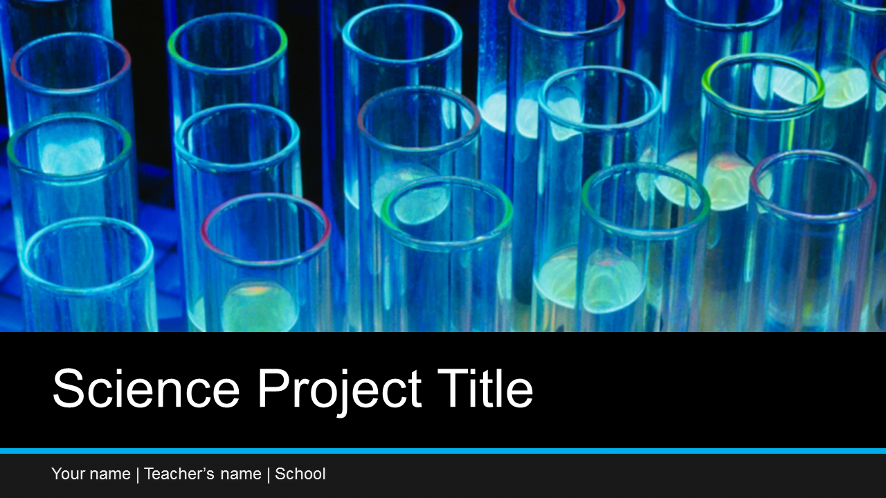 Science Project Presentation Template With Respect To Research Papers Presentation