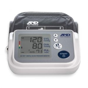 A&D Medical Upper Arm Blood Pressure Monitor for Up to 4 Users (UA-767F)