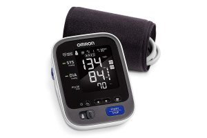 Omron 10 Series Wireless Upper Arm Blood Pressure Monitor; 2-User, 200-Reading Memory, Backlit Display, TruRead Technology, Bluetooth® Works with Amazon Alexa by Omron