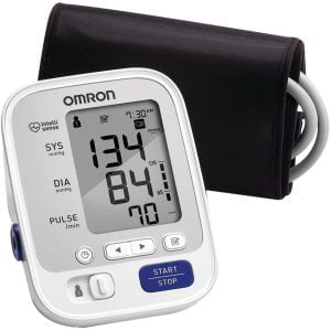 Omron 5 Series Upper Arm Blood Pressure Monitor; 2-User, 100-Reading Memory, Soft Wide-Range Cuff, 1 Dr. Recommended by Omron 