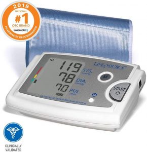 Blood Pressure Monitor for Large Arms