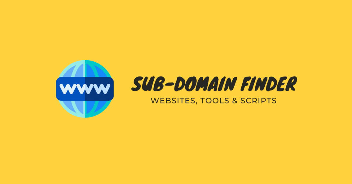 Free subdomain finder online 🛡️ find subdomains of domain